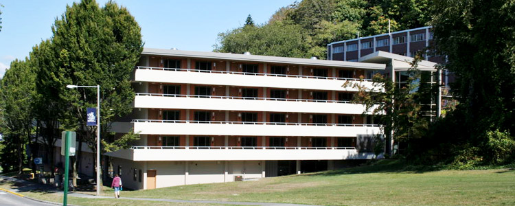 Exterior view of Higginson Hall