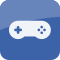 Handheld game controller icon