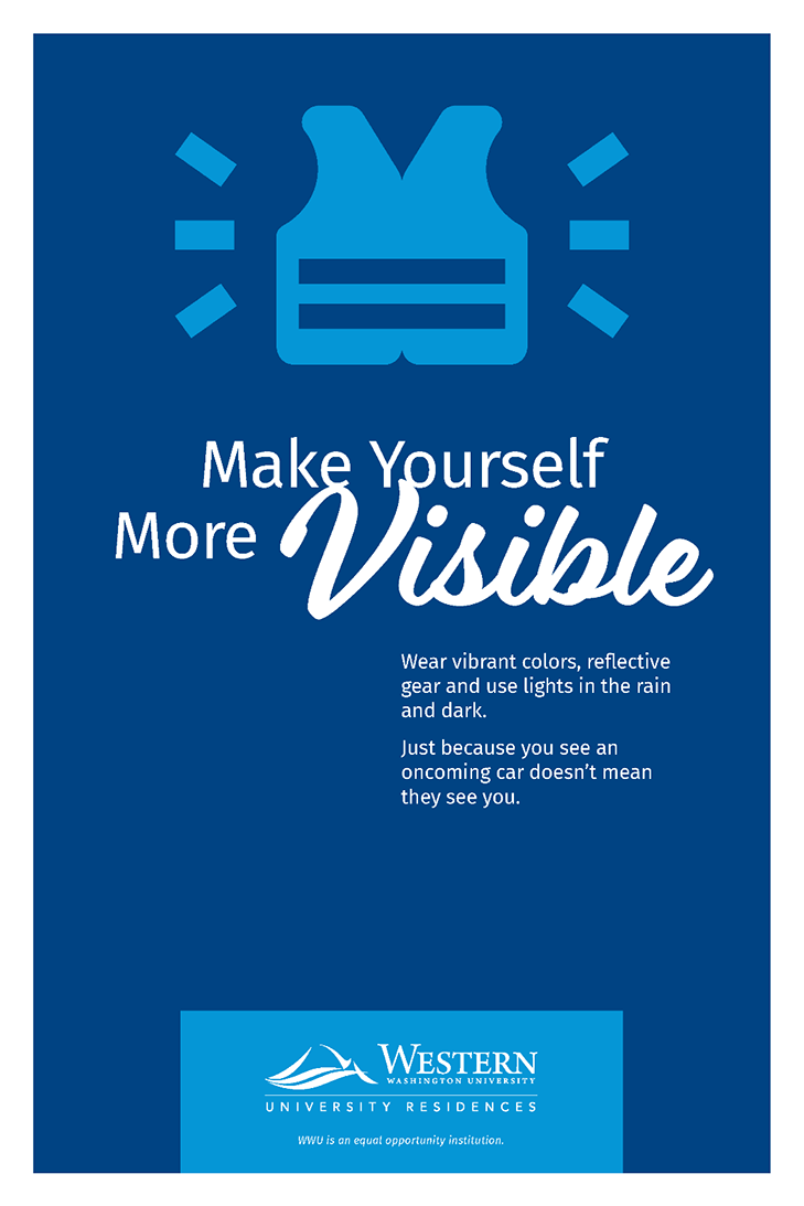 Make yourself more visible infographic