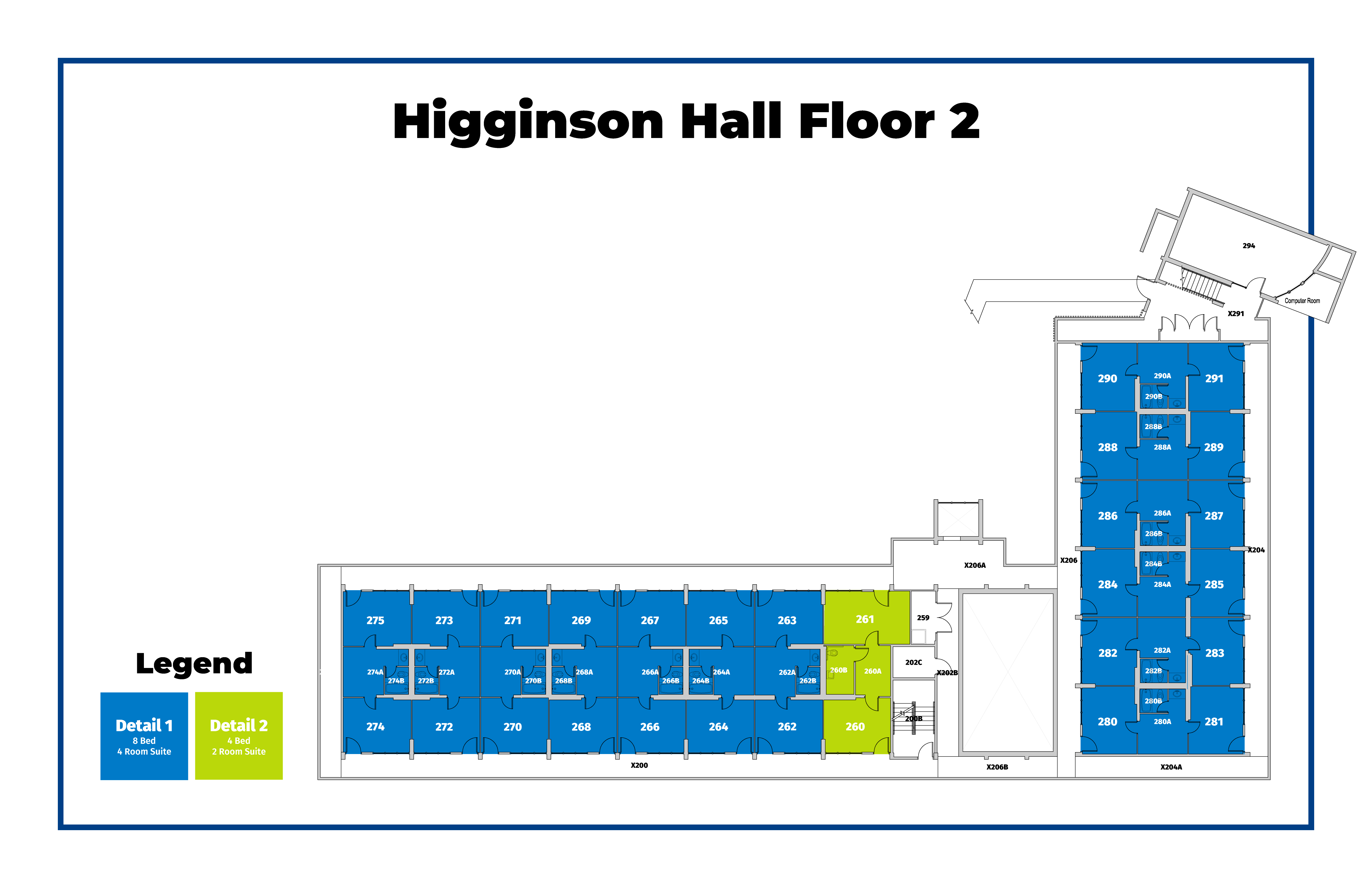 Higginson Floor Plan