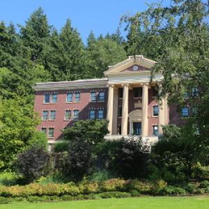 An exterior view of Edens Hall